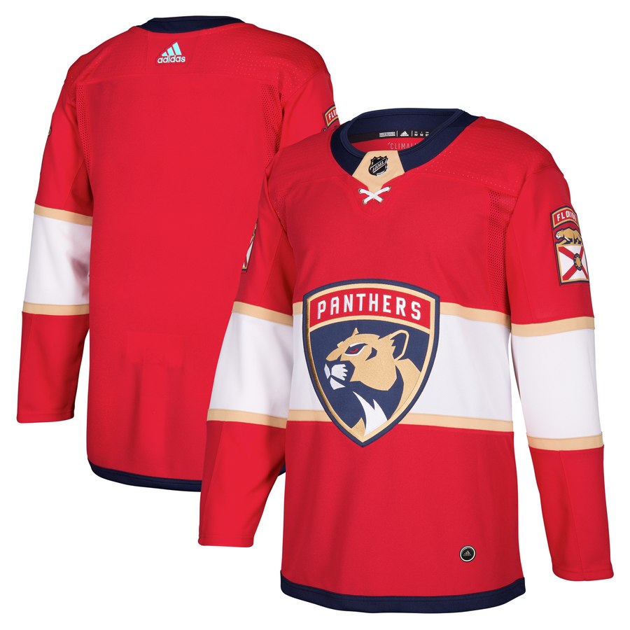 Men's Adidas Florida Panthers Red Stitched NHL Jersey